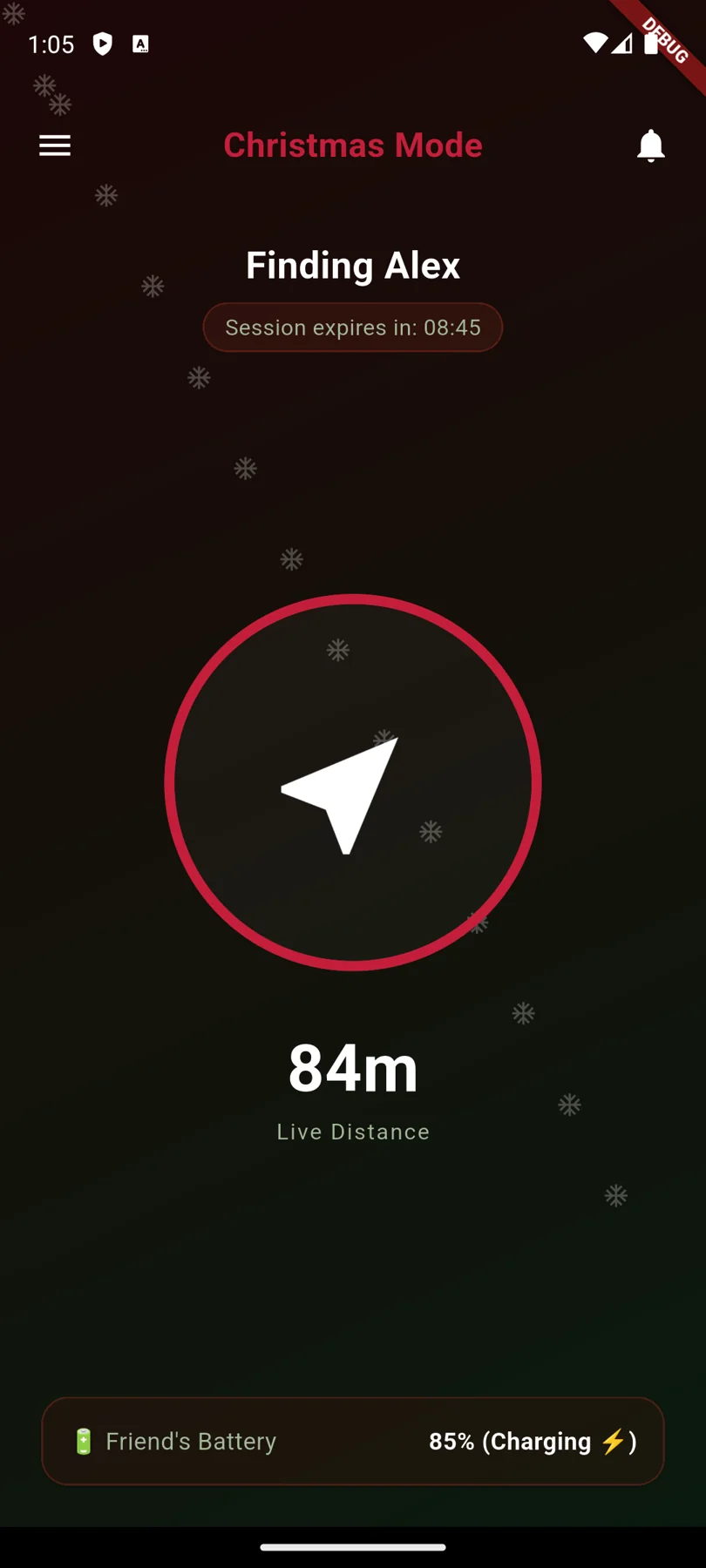 FindMeNow — App screenshots