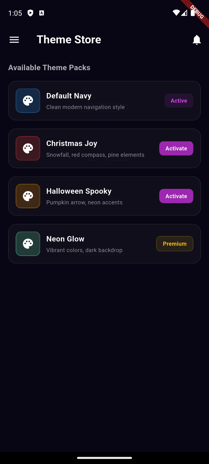 FindMeNow — App screenshots